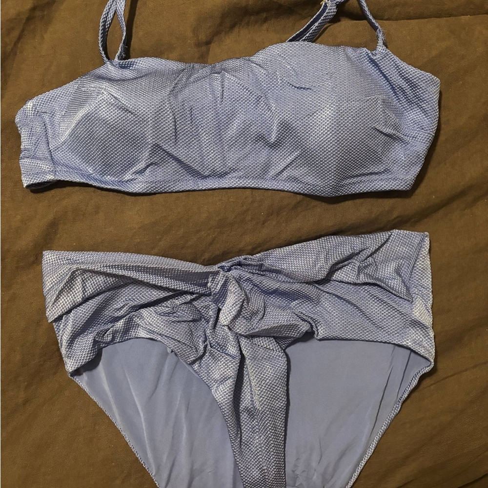 Aerie Light Blue Bikini Set